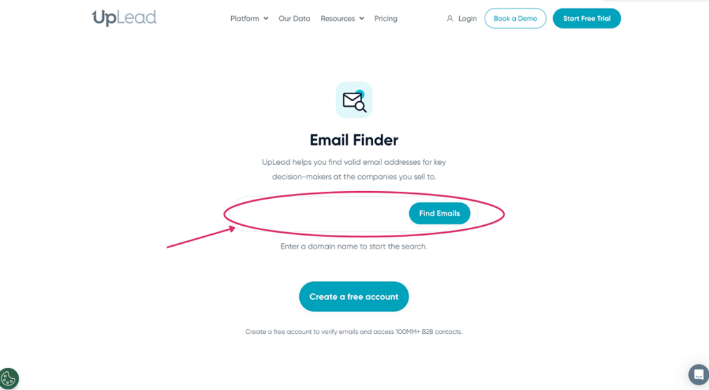 UpLead Email Finder